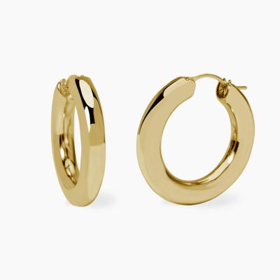 Orecchini chunky in argento dorato LIKE YOU mabina gioielli