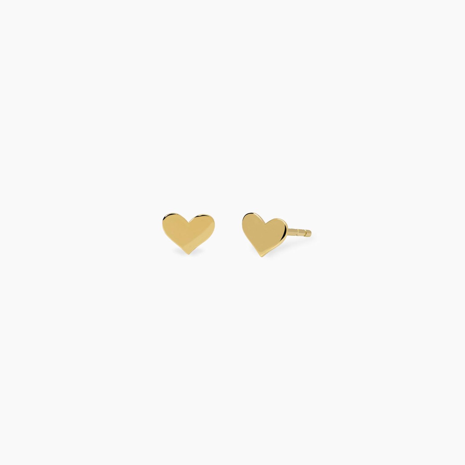 Orecchini cuore in oro 9K PETIT AMOUR Mabina Gioielli