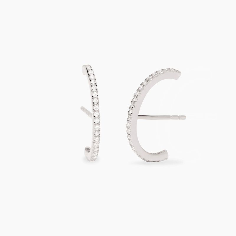 Orecchini in argento e zirconi RAGGIO DI SOLE mabina gioielli Orecchini in argento e zirconi RAGGIO DI SOLE mabina gioielli