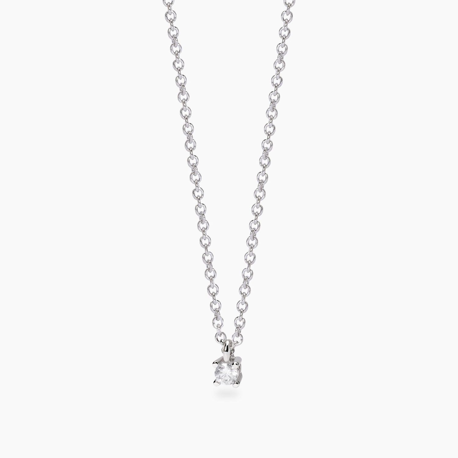 Girocollo con diamante lab-grown 0,6 carati My Diamond - Mabina Gioielli Girocollo con diamante lab-grown 0,6 carati My Diamond - Mabina Gioielli