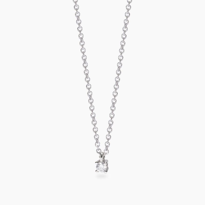 Girocollo con diamante lab-grown 0,6 carati My Diamond - Mabina Gioielli Girocollo con diamante lab-grown 0,6 carati My Diamond - Mabina Gioielli