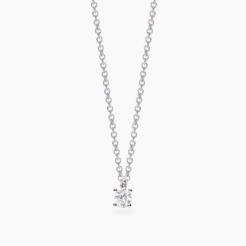 Girocollo con diamante lab-grown 0,17 carati My Diamond - Mabina Gioielli