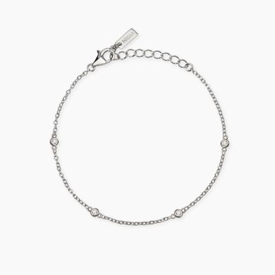 Bracciale con diamanti lab-grown 0,025 carati My Diamond - Mabina Gioielli