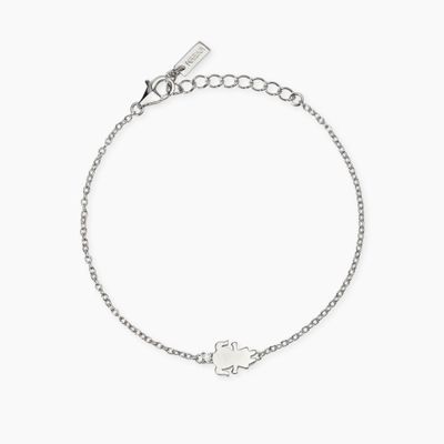 Bracciale con simbolo bimba con diamante lab-grown My Diamond - Mabina Gioielli
