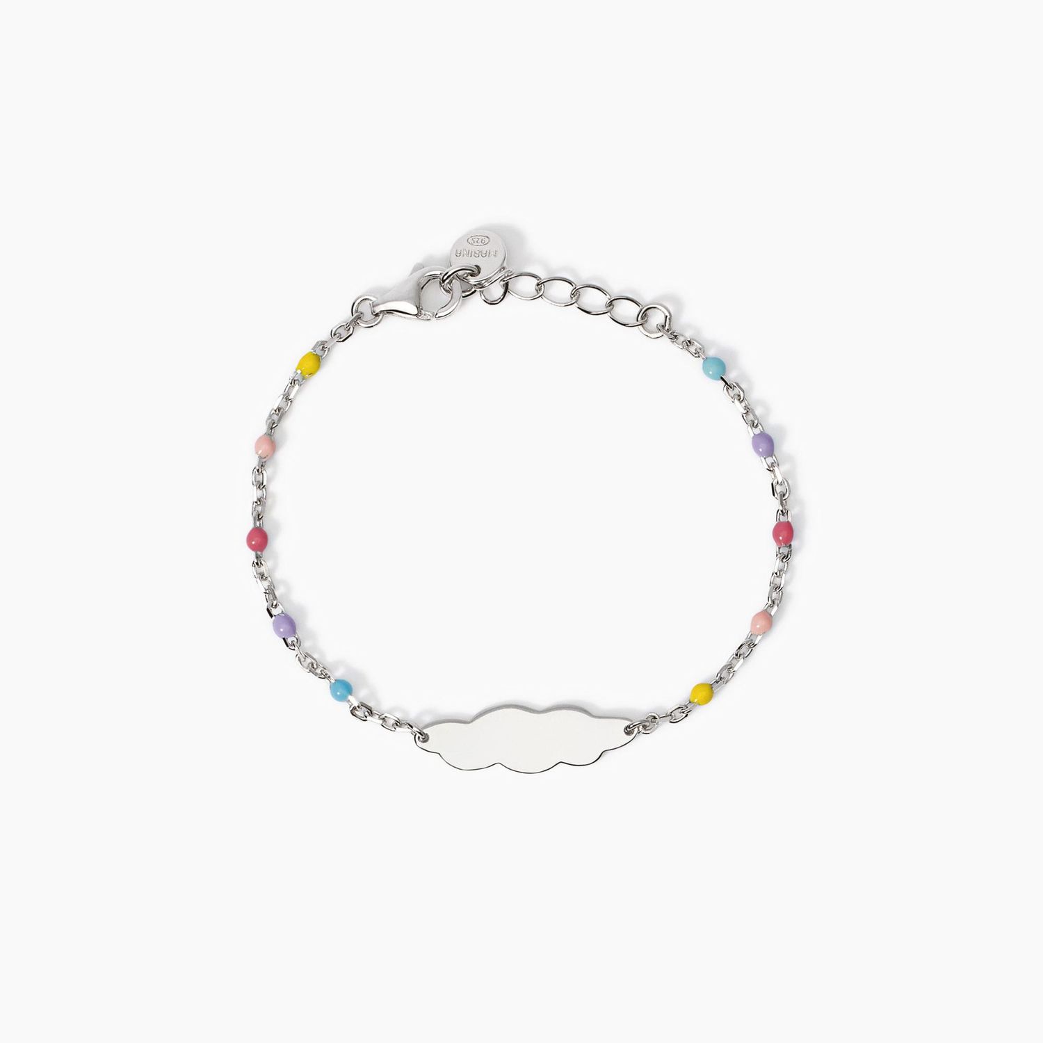 Bracciale con targhetta personalizzabile My Tag - Mabina Gioielli