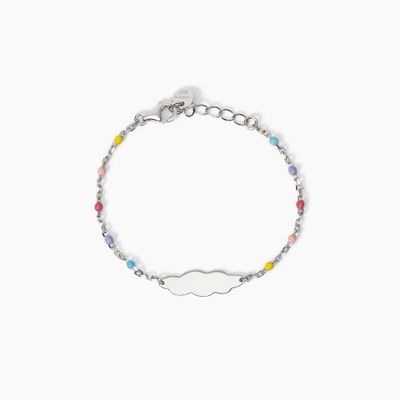 Bracciale con targhetta personalizzabile My Tag - Mabina Gioielli