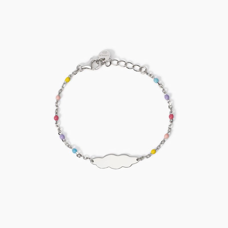 Bracciale con targhetta personalizzabile My Tag - Mabina Gioielli