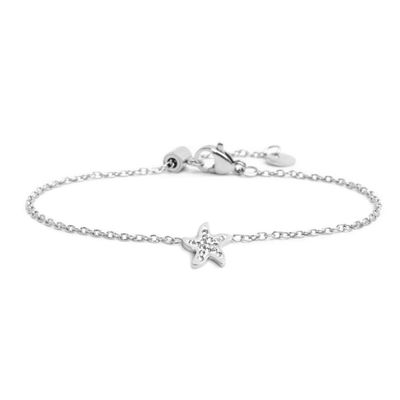 Bracciale stella marina con cristalli - Marlu'