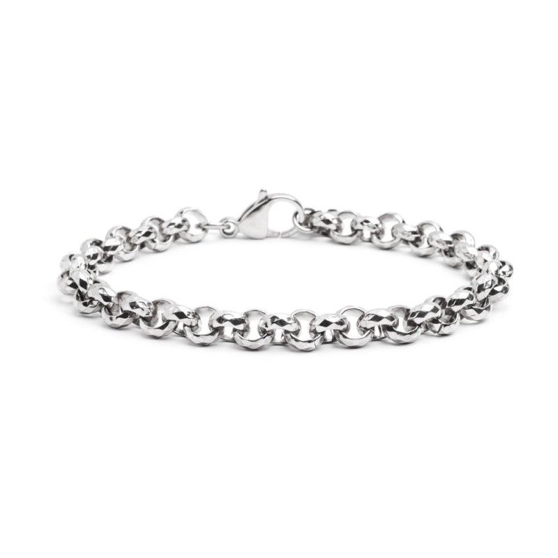 Bracciale catena diamantata rolò - Marlu'