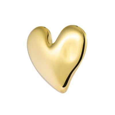 Orecchino a lobo cuore irregolare 2,1cm - Marlu' Orecchino a lobo cuore irregolare 2,1cm - Marlu'