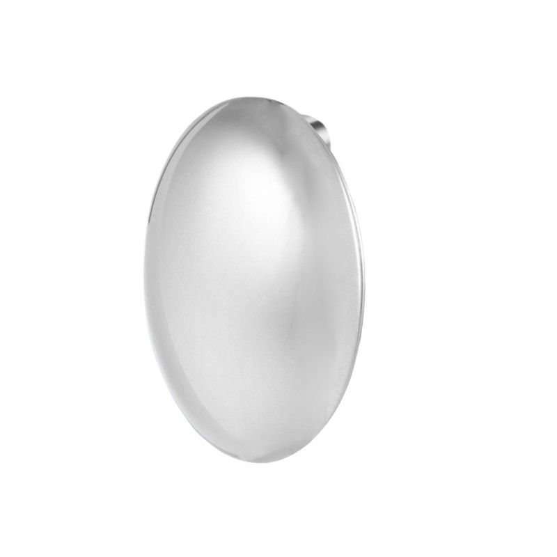 Orecchino a lobo bottone ovale 2,8cm - Marlu'