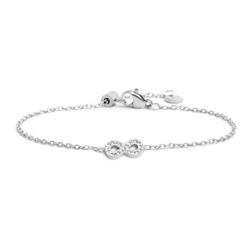 Bracciale infinito con cristalli - Marlu'