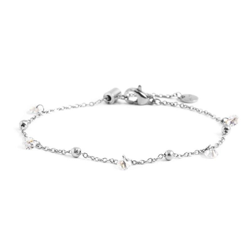 Bracciale con zirconi e sfere - Marlu'