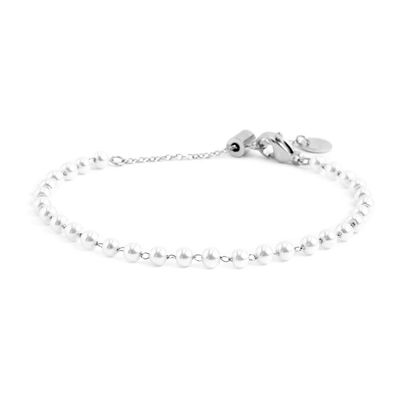 Bracciale catena con perle 3,3mm - Marlu'