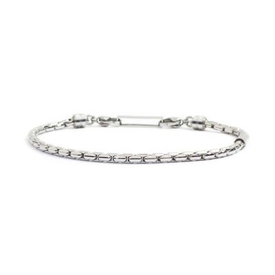 Bracciale catena oval box 3mm - Marlu'