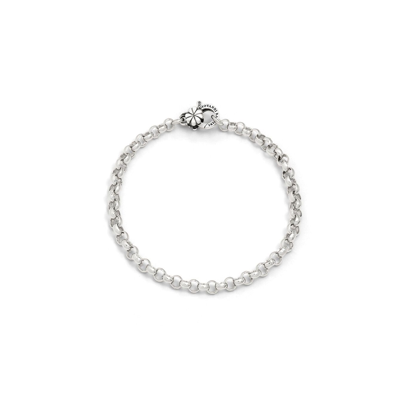 bracciale rolò piccolo chiusura quadrifoglio - Giovanni Raspini bracciale rolò piccolo chiusura quadrifoglio - Giovanni Raspini