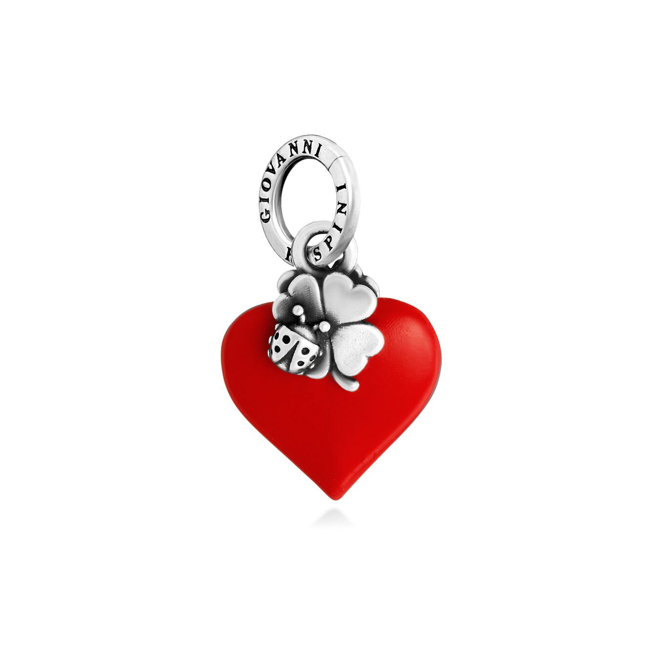 charm cuore lucky rosso - Giovanni Raspini charm cuore lucky rosso - Giovanni Raspini
