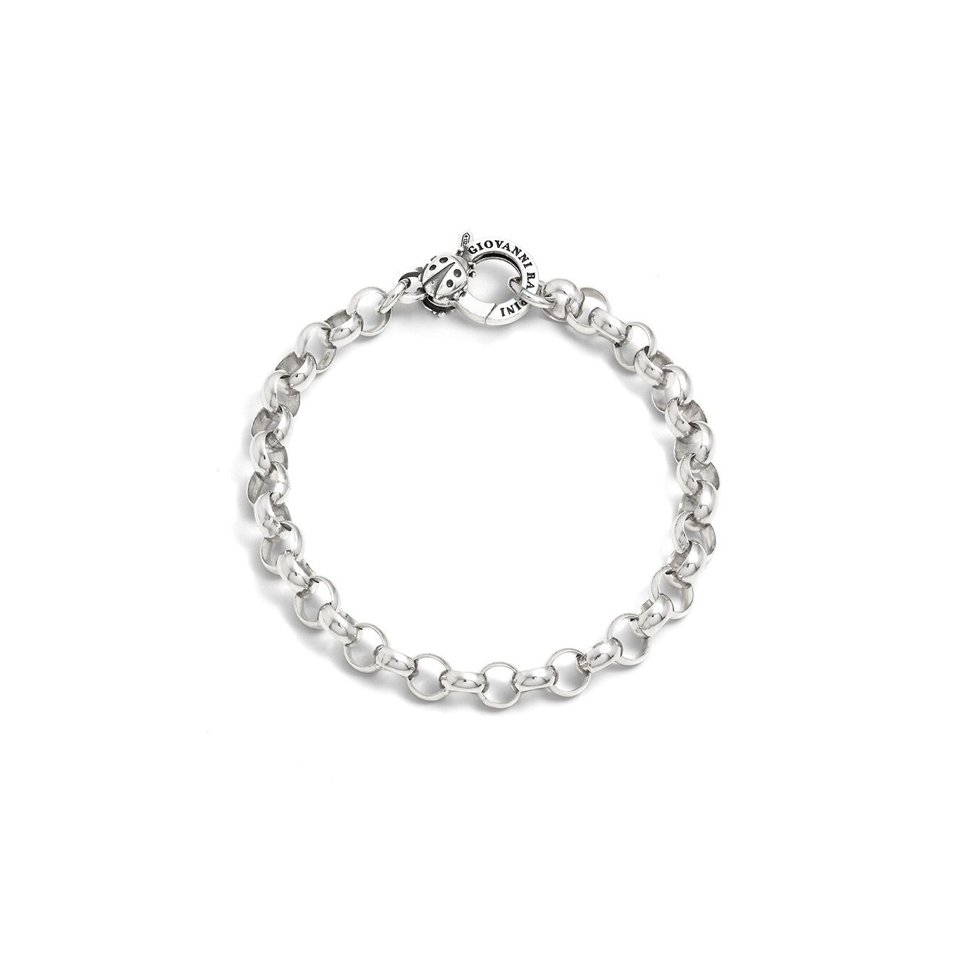 bracciale rolò chiusura coccinella - Giovanni Raspini