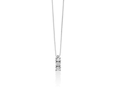 Collana Trilogy Con Diamanti Miluna