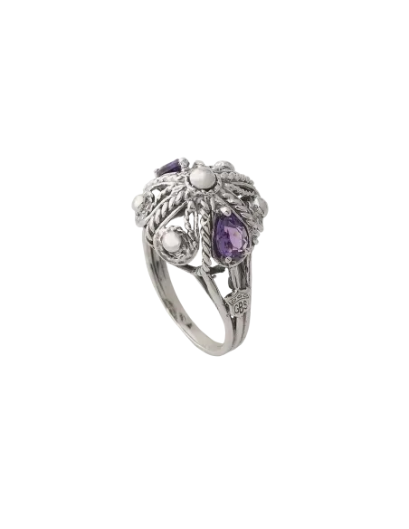 Anello imperiale viola - Spadafora gioielli Anello imperiale viola - Spadafora gioielli