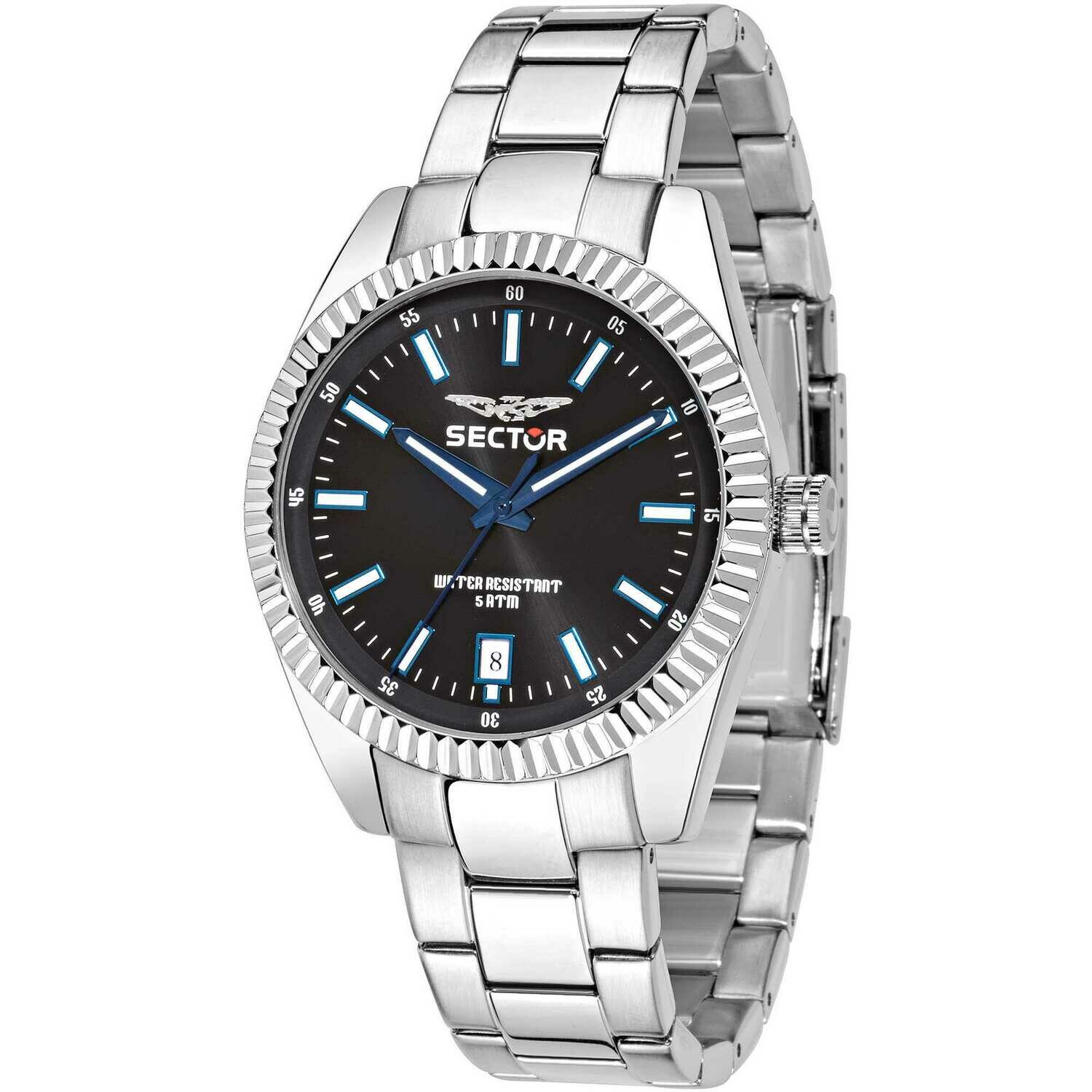Orologio Solo Tempo Uomo Sector 240 41 mm Orologio Solo Tempo Uomo Sector 240 41 mm