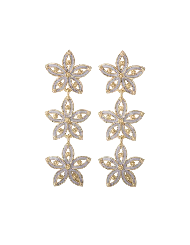 Orecchini Royale Polvere Di Perle Degrade' - Spadafora Gioielli