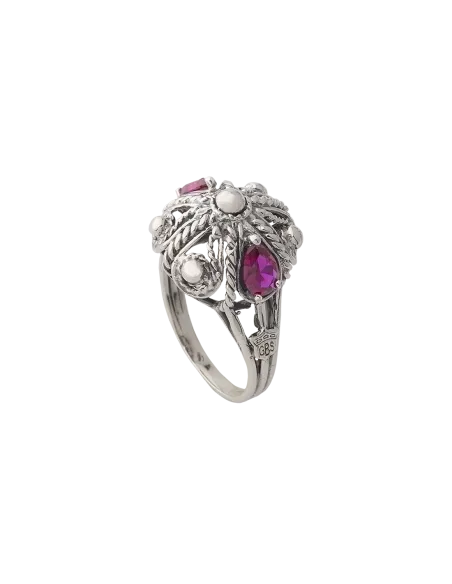 Anello imperiale  Rosso - Spadafora gioielli