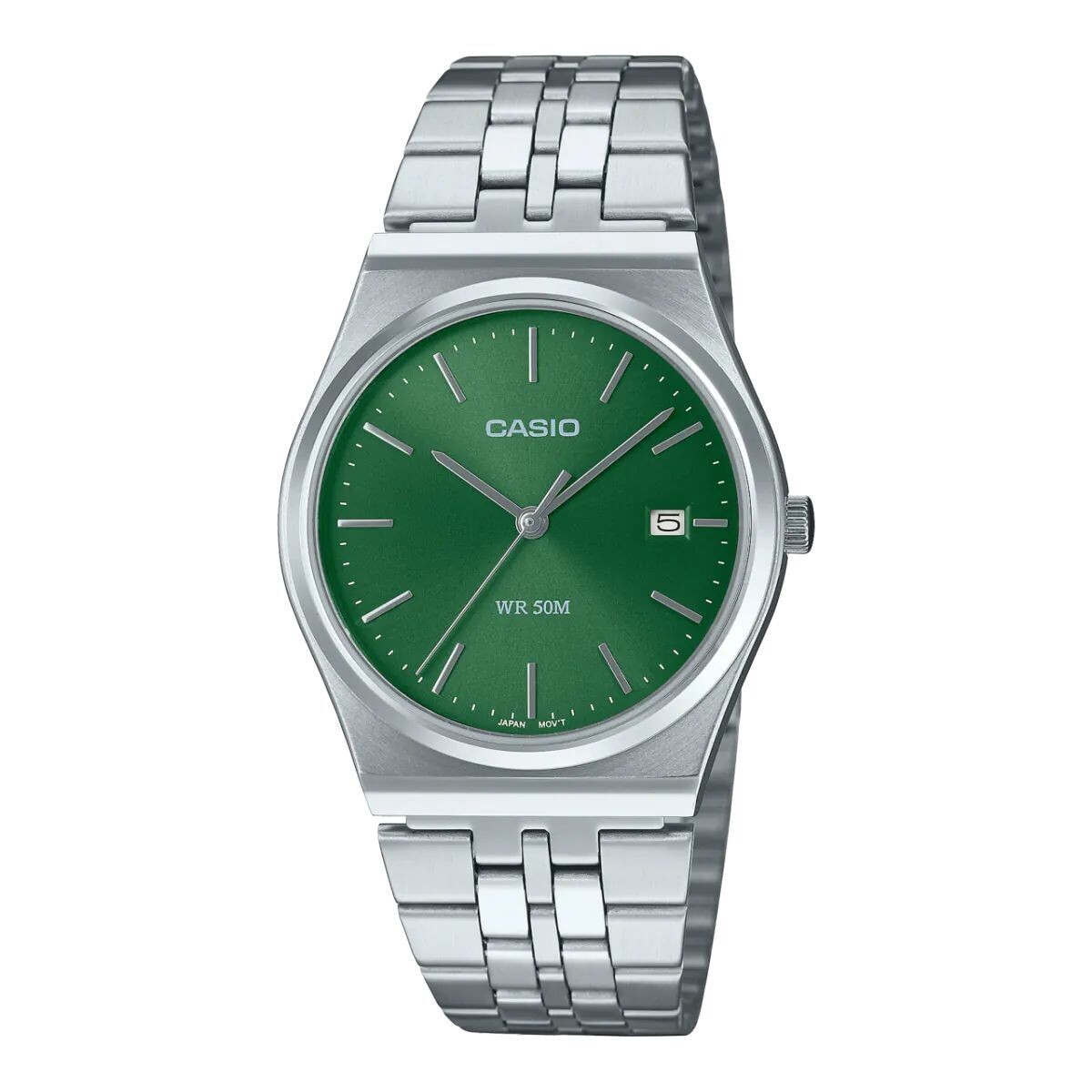 Casio Orologio Classic Green Acciaio Collection Casio Orologio Classic Green Acciaio Collection