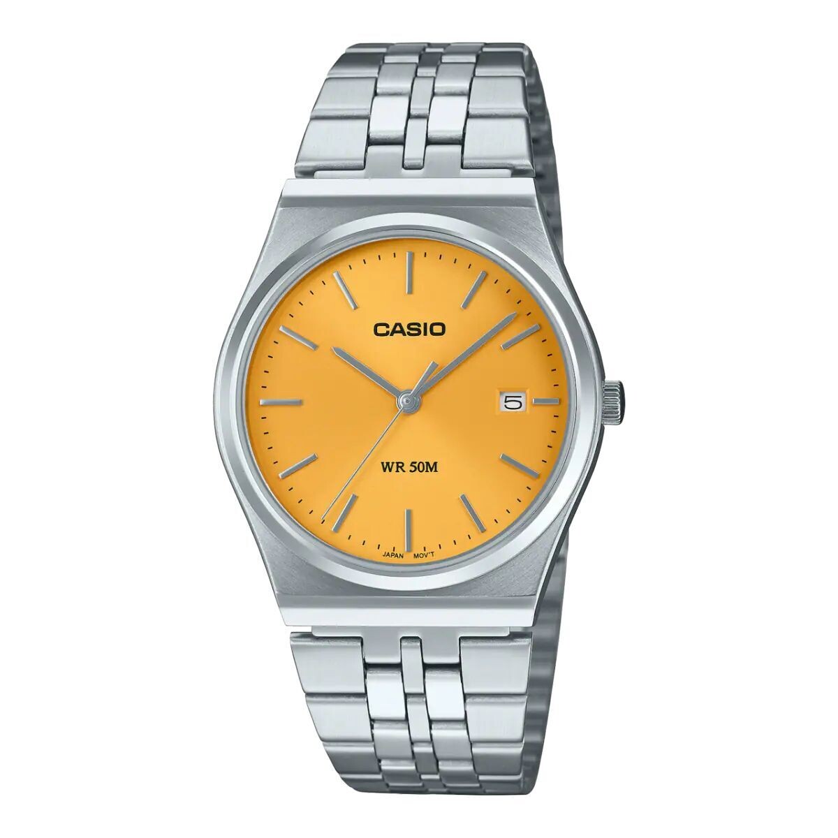 Casio Orologio Classic Yellow Acciaio Collection Casio Orologio Classic Yellow Acciaio Collection