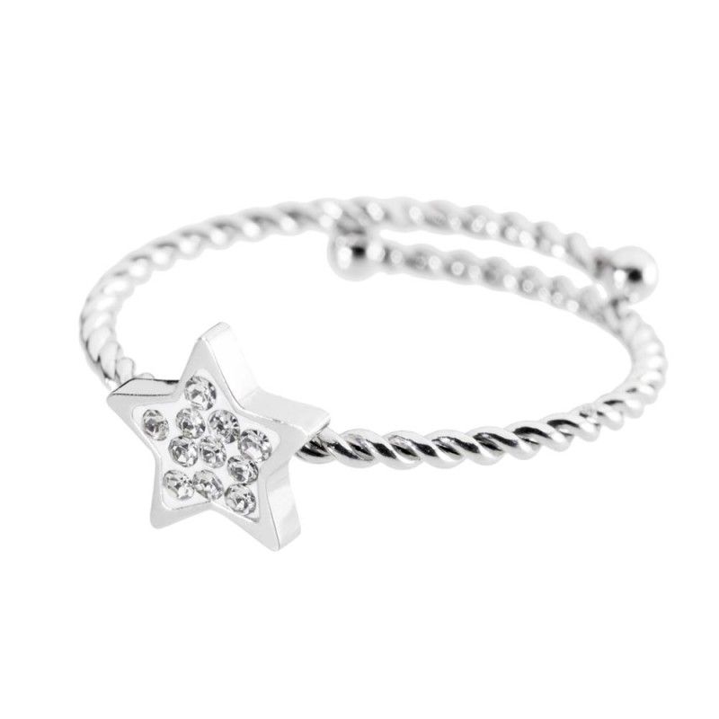 Anello stella con cristalli - Marlu'
