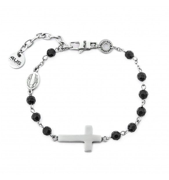 Bracciale 4US Cesare Paciotti rosario uomo 4UBR7510 Bracciale 4US Cesare Paciotti rosario uomo 4UBR7510