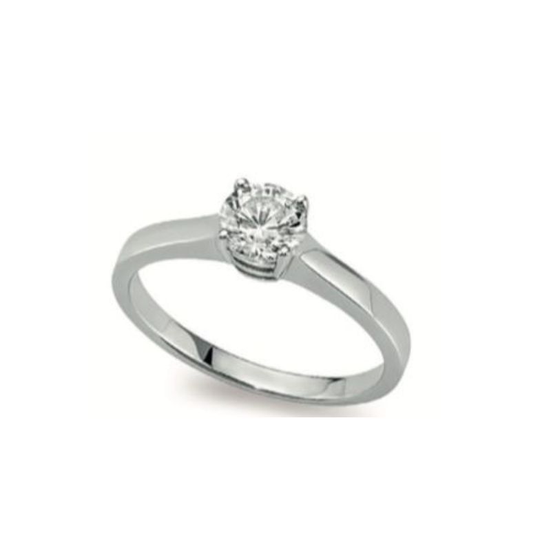 Anello Solitario Donna Oro