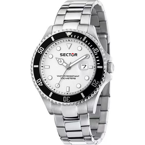 Orologio Sector 230 White Uomo 43mm Orologio Sector 230 White Uomo 43mm