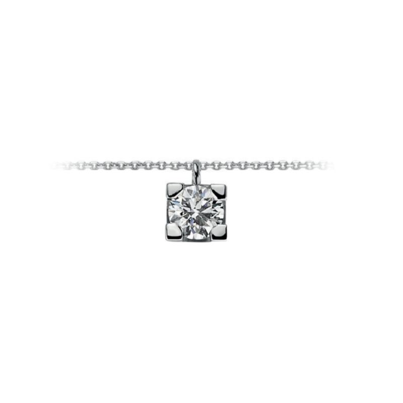 Collana PuntoLuce oro 9 carati e Diamanti OroGioia