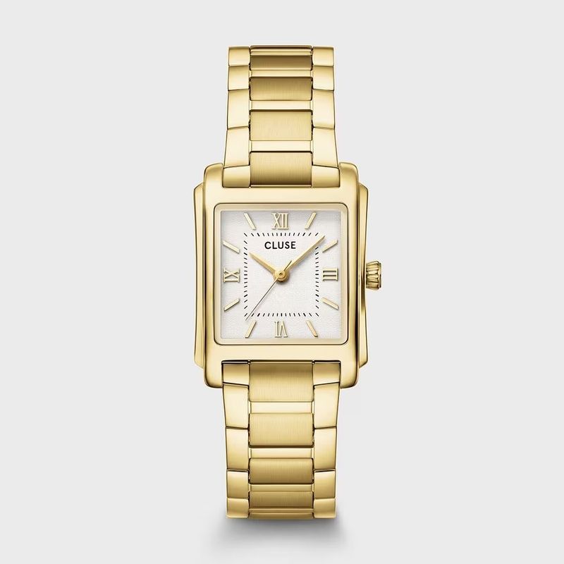 Orologio Cluse Donna Belisenna Watch Steel, White, BicoColour
