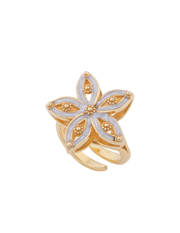 Anello Royale polvere di perle small  - Spadafora Gioielli