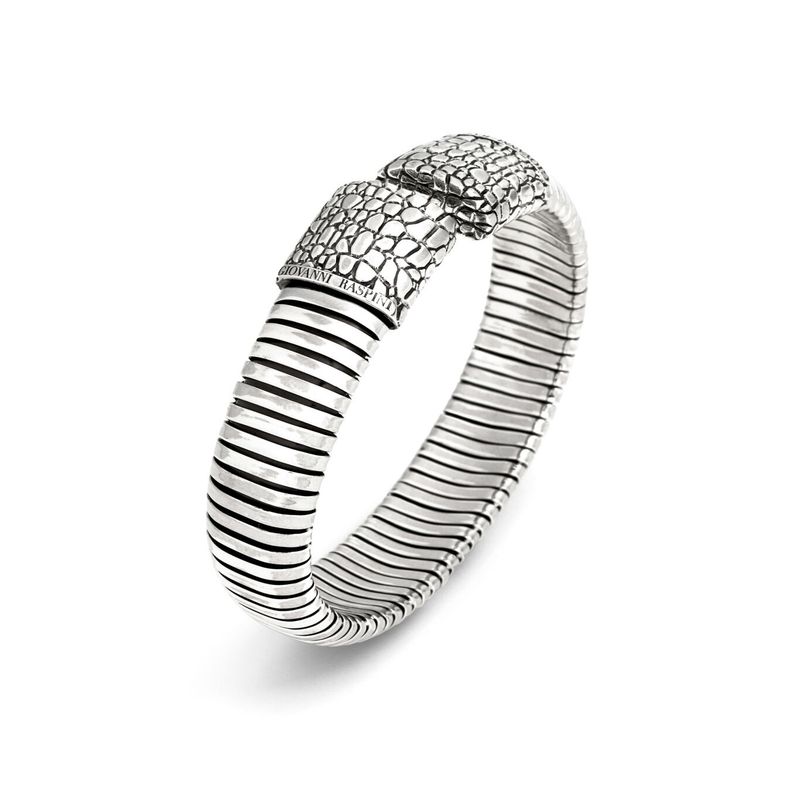 Bracciale tubogas croco - Giovanni Raspini