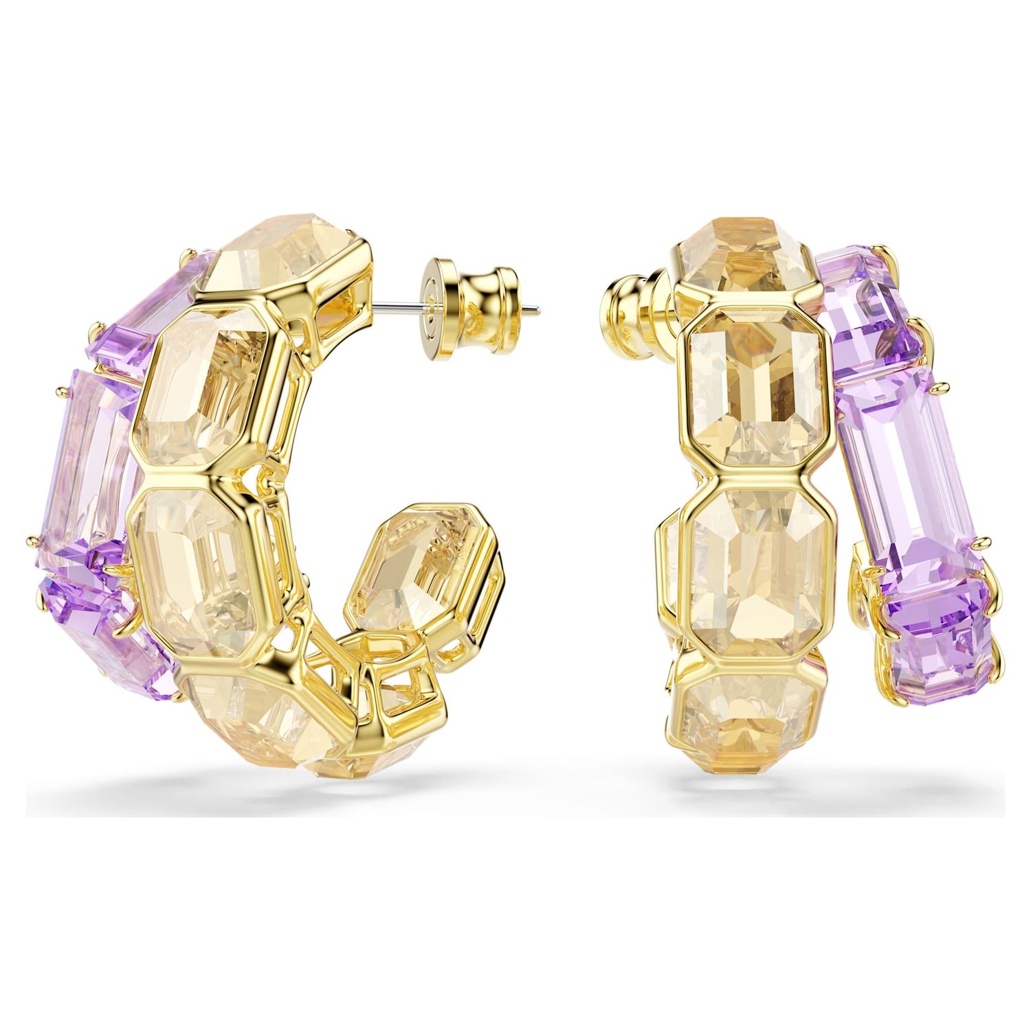 Orecchini a cerchio Millenia Swarovski