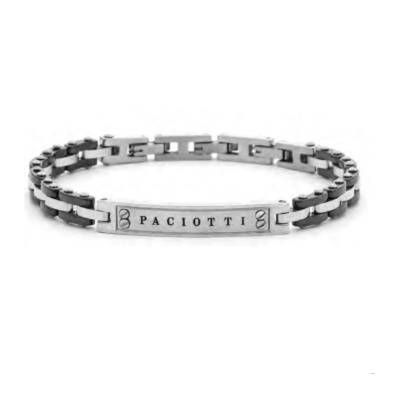Bracciale Uomo 4US Cesare Paciotti Acciaio Targhetta 4UBR7984 Bracciale Uomo 4US Cesare Paciotti Acciaio Targhetta 4UBR7984