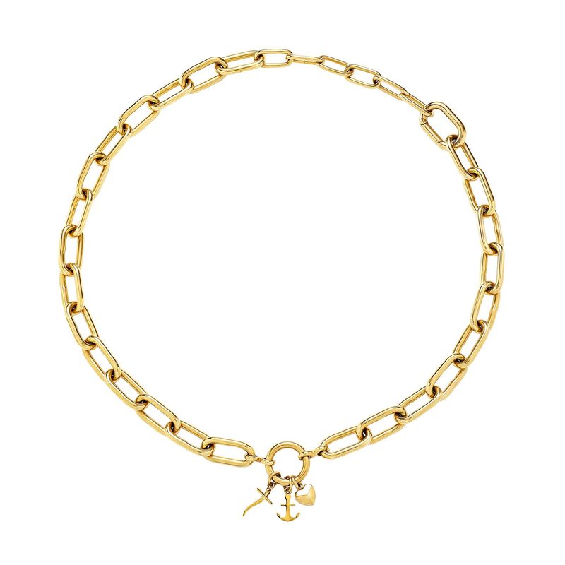 Collana Breil Donna LOVE TIES con finitura pvd oro 14k Collana Breil Donna LOVE TIES con finitura pvd oro 14k