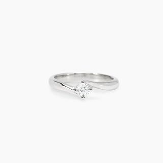 Anello solitario con diamante lab-grown 0,20 carati  - MABINA My Diamond
