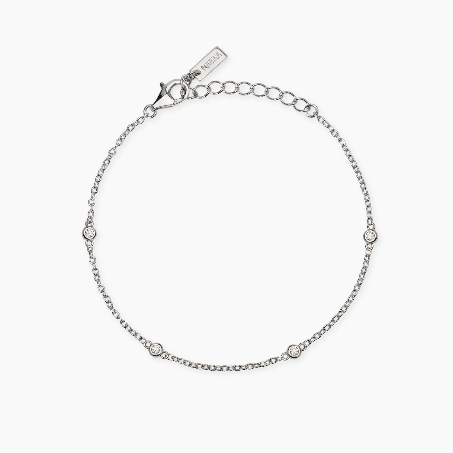 Bracciale con diamanti lab-grown 0,025 carati  - MABINA My Diamond