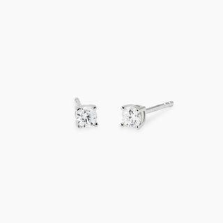 Orecchini punto luce con diamanti lab-grown 0,18 carati  - MABINA My Diamond
