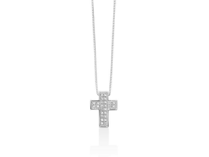 Croce Oro E Diamanti Miluna Croce Oro E Diamanti Miluna