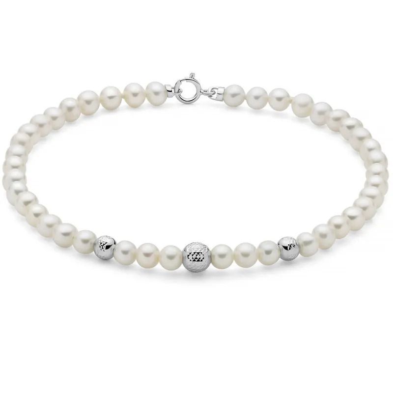 Bracciale "Perla" 4.5-5 Boule e Fantasia MIluna