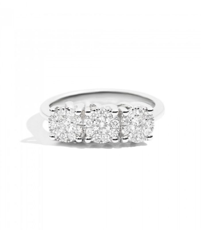 Anello Solitario Diamante Recarlo