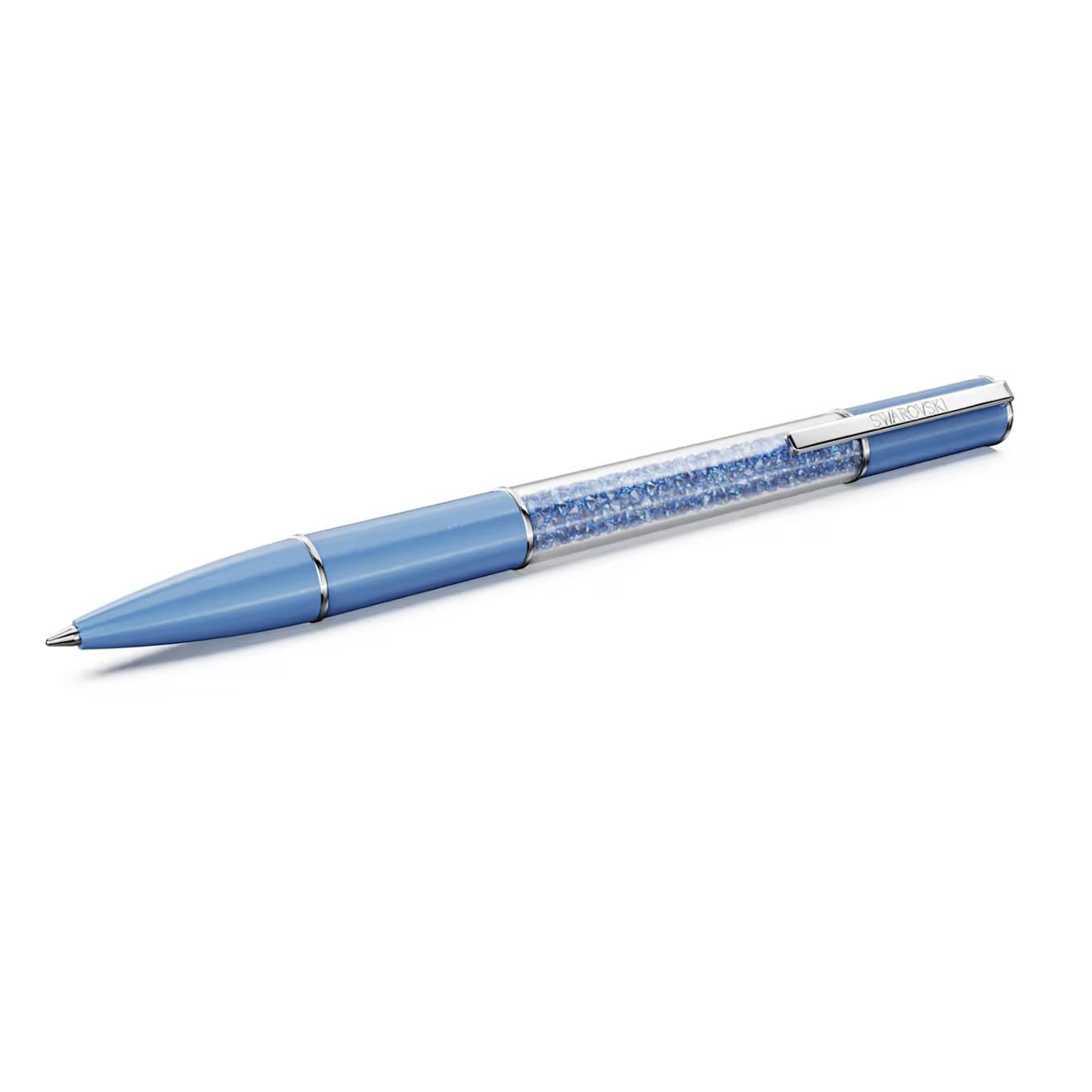 Penna a sfera Crystalline Cristalli ReCreated��, Blu, Laccato blu, cromato Swarovski Penna a sfera Crystalline Cristalli ReCreated��, Blu, Laccato blu, cromato Swarovski