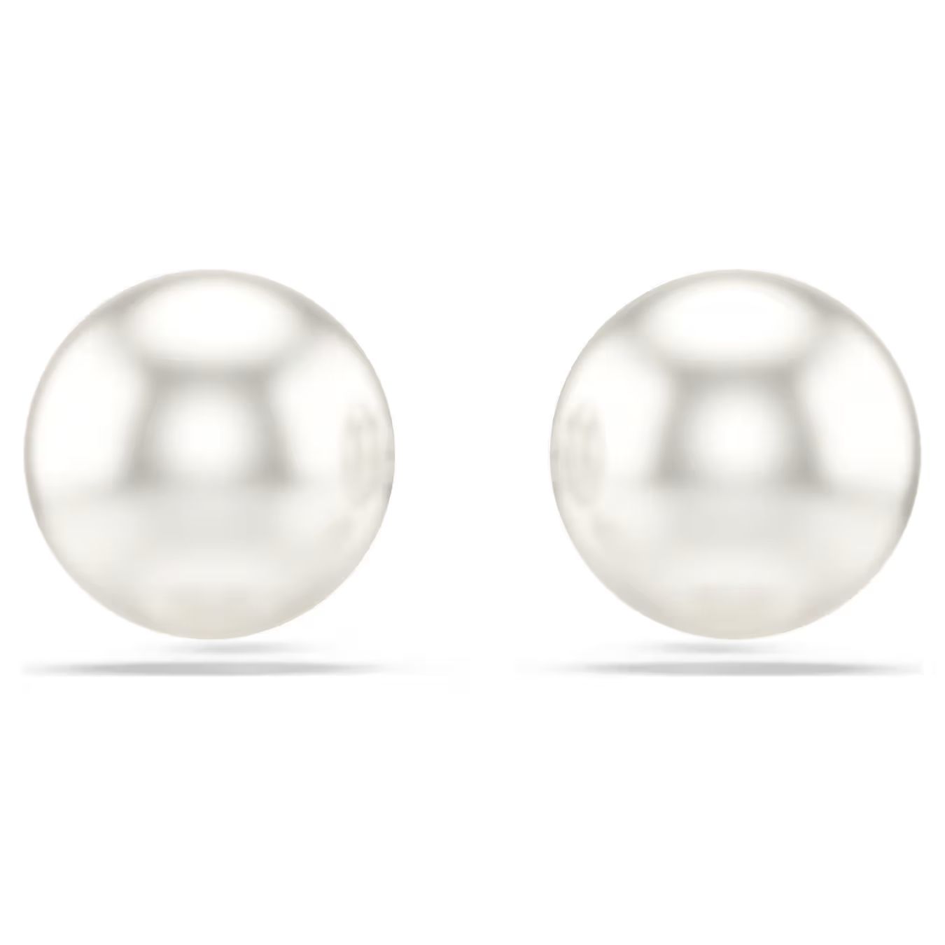 Orecchini a lobo Matrix Crystal Pearl, Bianchi, Placcato rodio Swarovski Orecchini a lobo Matrix Crystal Pearl, Bianchi, Placcato rodio Swarovski