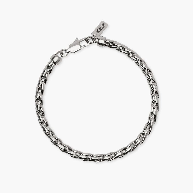 Bracciale uomo in acciaio con catena cardano Kidult