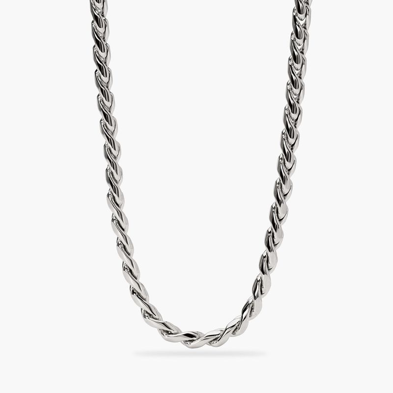 Collana uomo in acciaio con catena cardano Kidult Collana uomo in acciaio con catena cardano Kidult